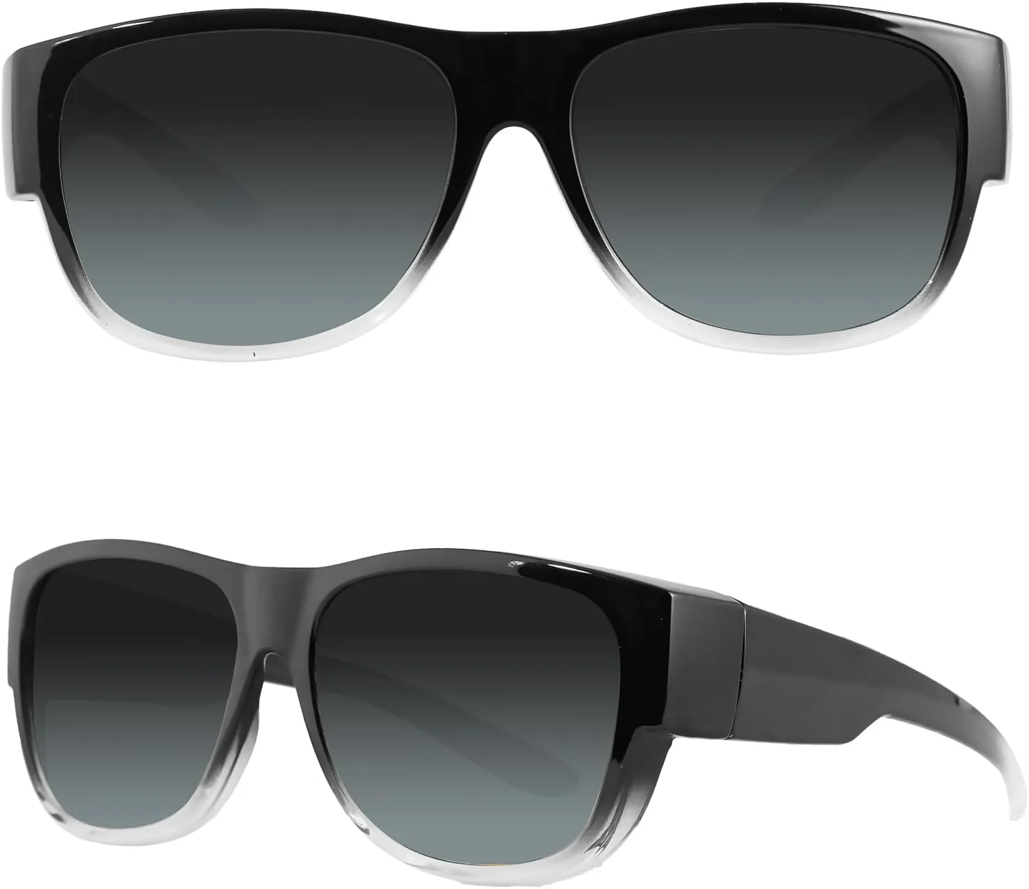 MAXJULI Sunglasses Fit Over Glasses for Men Women Polarized Wraparound Sunglasses 8238