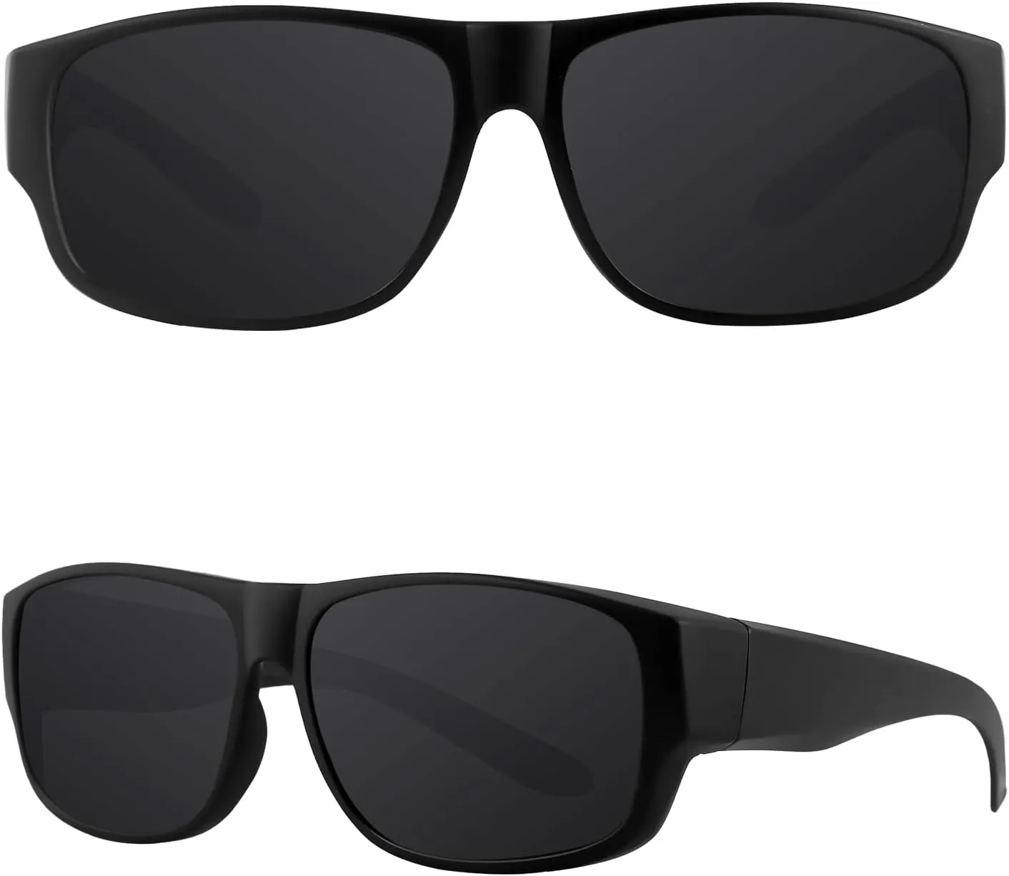 MAXJULI Sunglasses Fit Over Glasses for Men Women Polarized Wraparound Sunglasses 8239