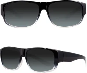 MAXJULI Sunglasses Fit Over Glasses for Men Women Polarized Wraparound Sunglasses 8239