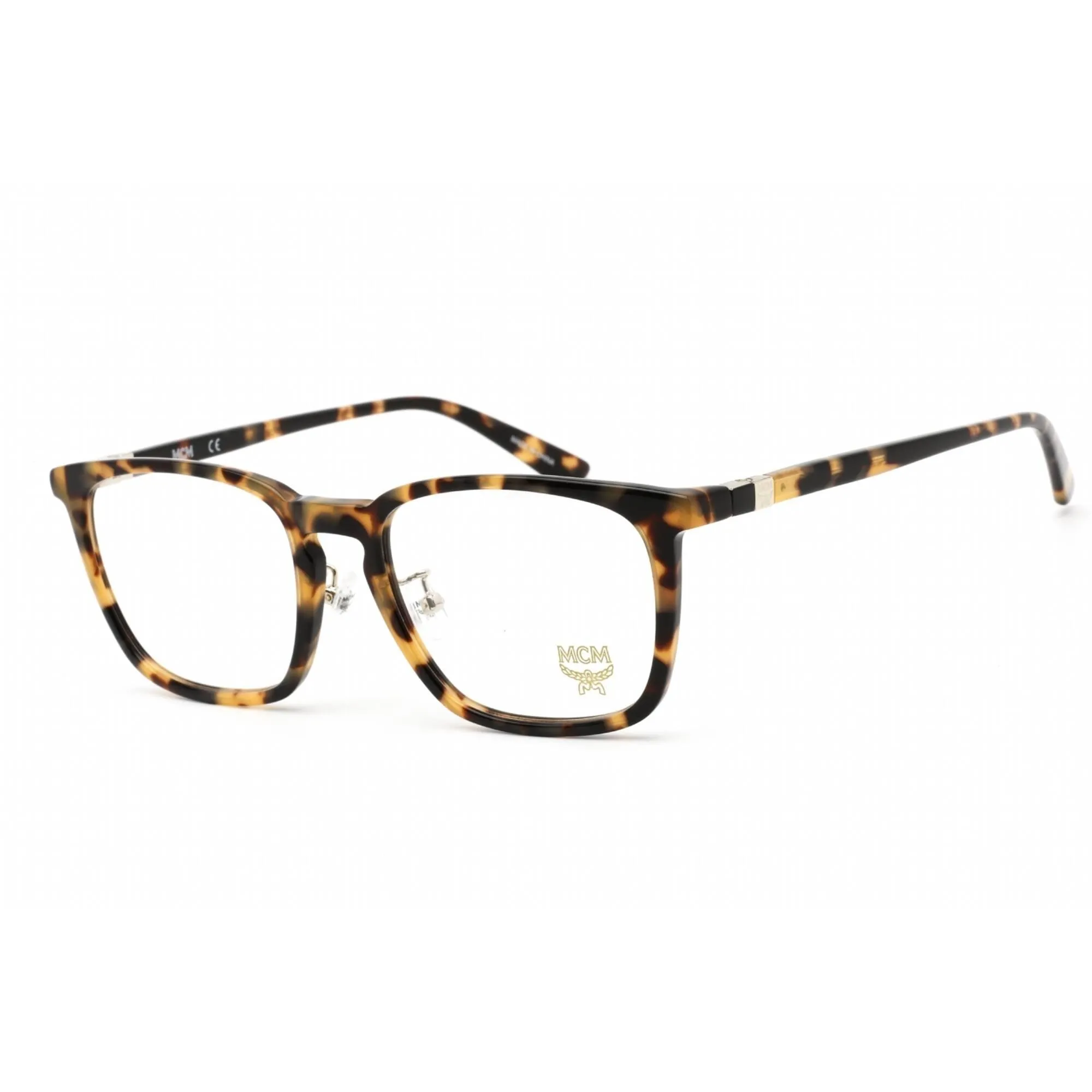 Mcm Unisex Eyeglasses - Clear Demo Lens Vintage Havana Plastic Square | MCM2721A 212