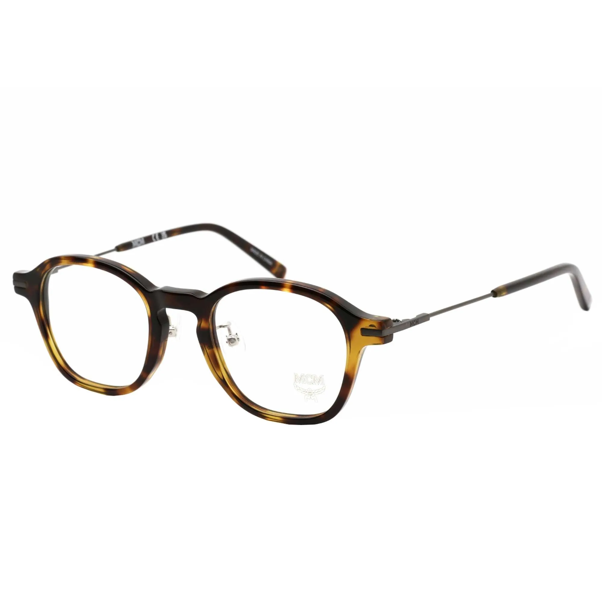 MCM Women's Eyeglasses - Dark Tortoise Round Full-Rim Plastic Frame | MCM2732 242