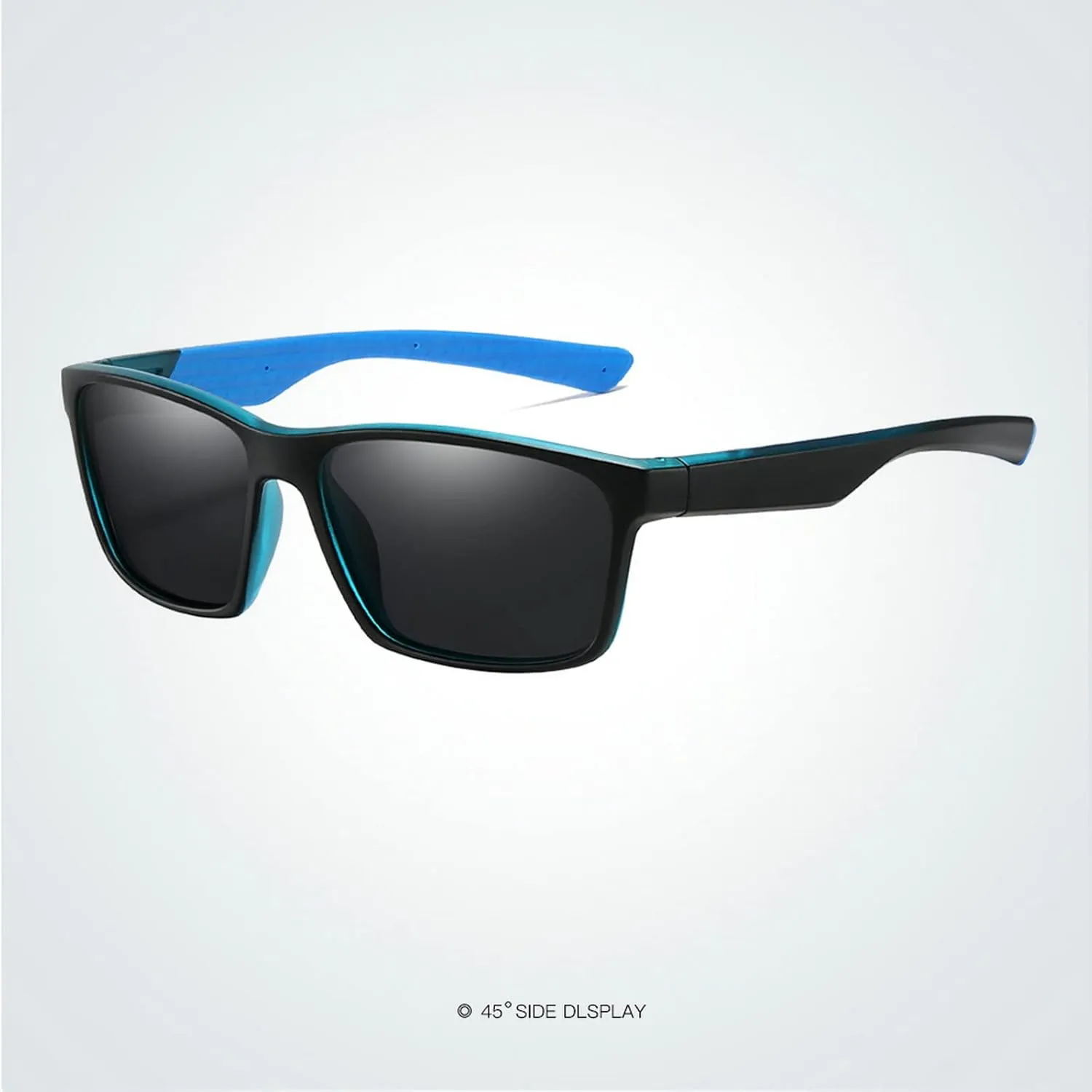 melrose/2pcs Polarized Sports Sunglasses for Men Driving Cycling Fishing Sun Glasses UV Protection Goggles
