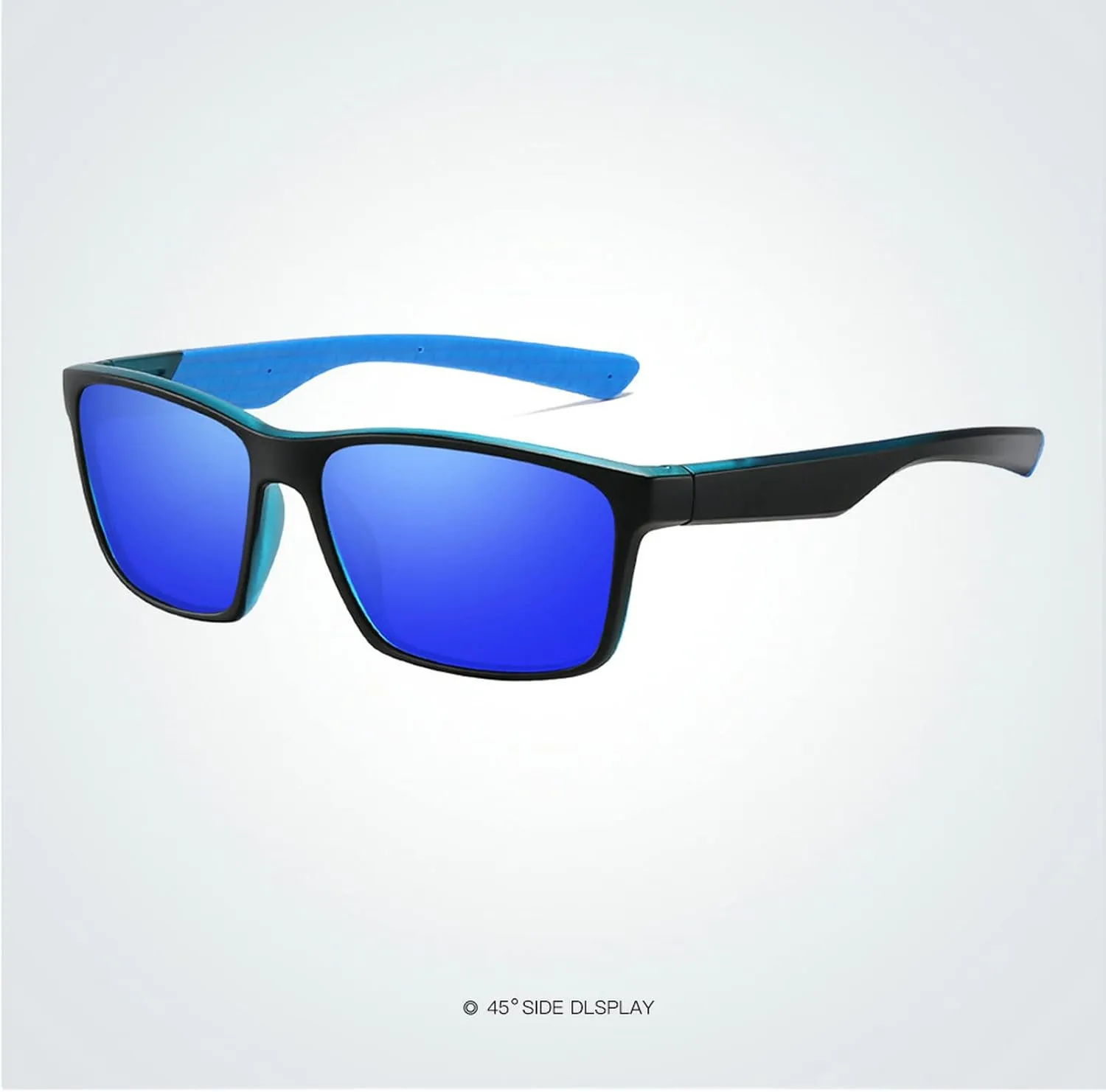 melrose/2pcs Polarized Sports Sunglasses for Men Driving Cycling Fishing Sun Glasses UV Protection Goggles
