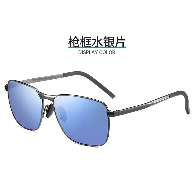 Men Polarized Sunglasses Tide Glasses for Driving UV Protection Strong Light Driver Driving Sunglasses for Fishing