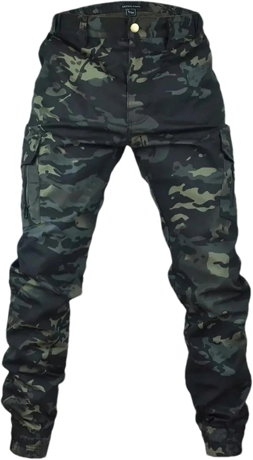 Men Tactical Joggers Ripstop Hunting Cargo Pants Working Clothing Hiking Lightweight Trousers Men's Streetwear