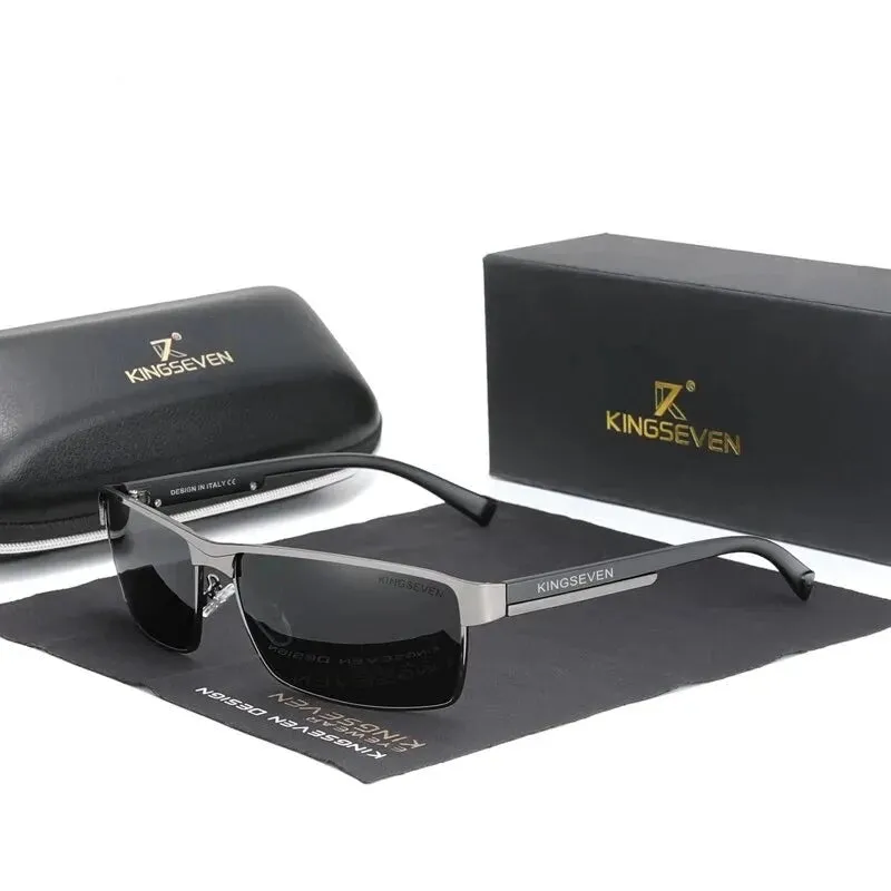 Men's Polarized UV400 Square Sunglasses