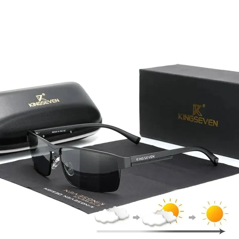 Men's Polarized UV400 Square Sunglasses