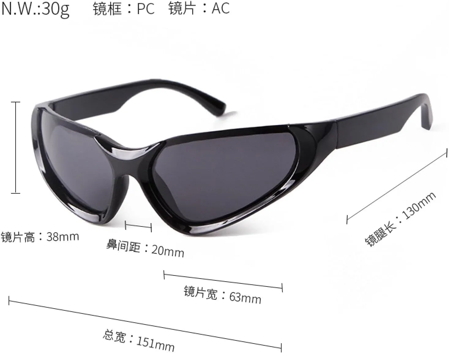 Men's Punk Sunglasses Women Luxury Vintage Shades Uv400