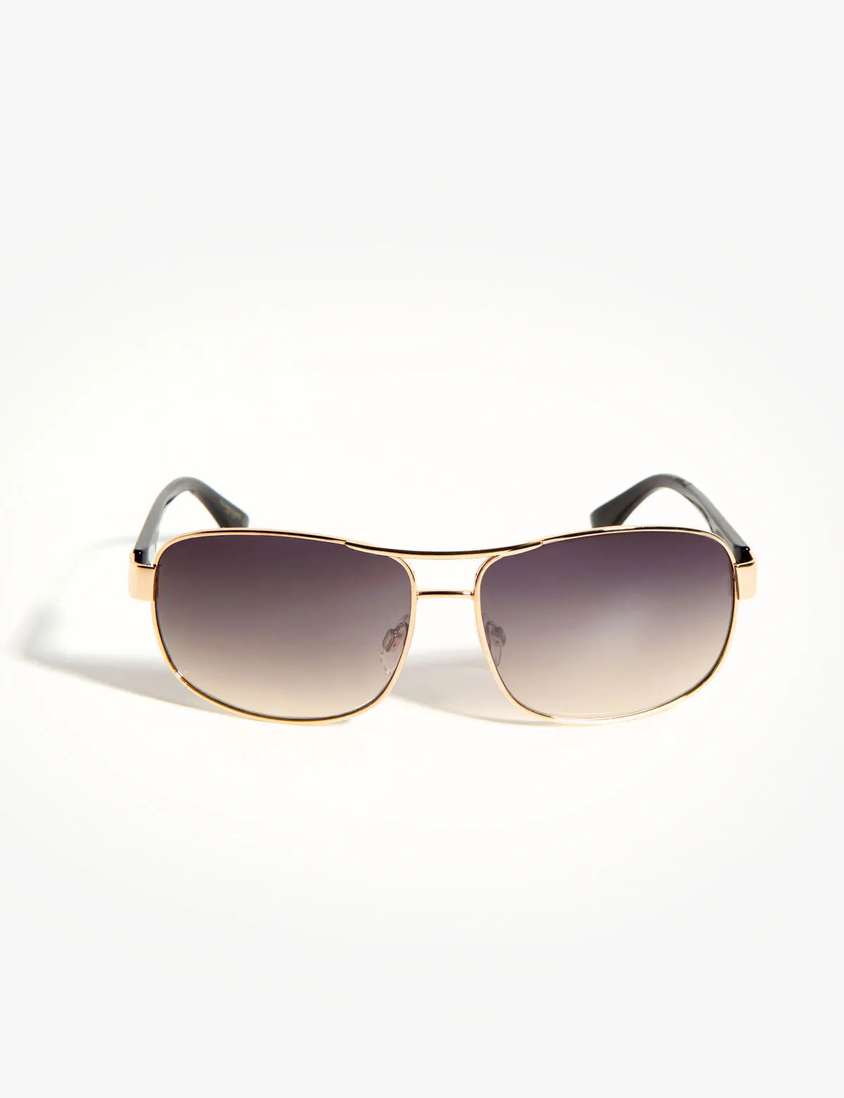 MEN'S RECTANGLE AVIATOR SUNGLASSES