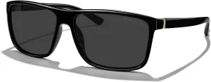 MERRY'S Rectangular Polarized Sports Sunglasses for Men Women Cycling Driving Fishing UV400 Protection S8225