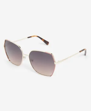 Metal Geometric Sunglasses