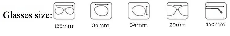 Metal Round Glasses Frames V02