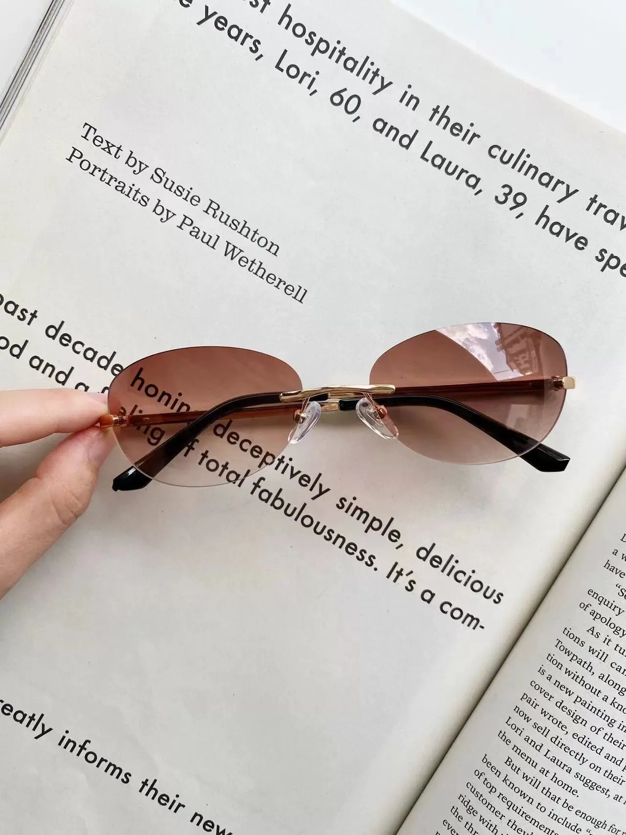 Mimi Frameless Sunglasses