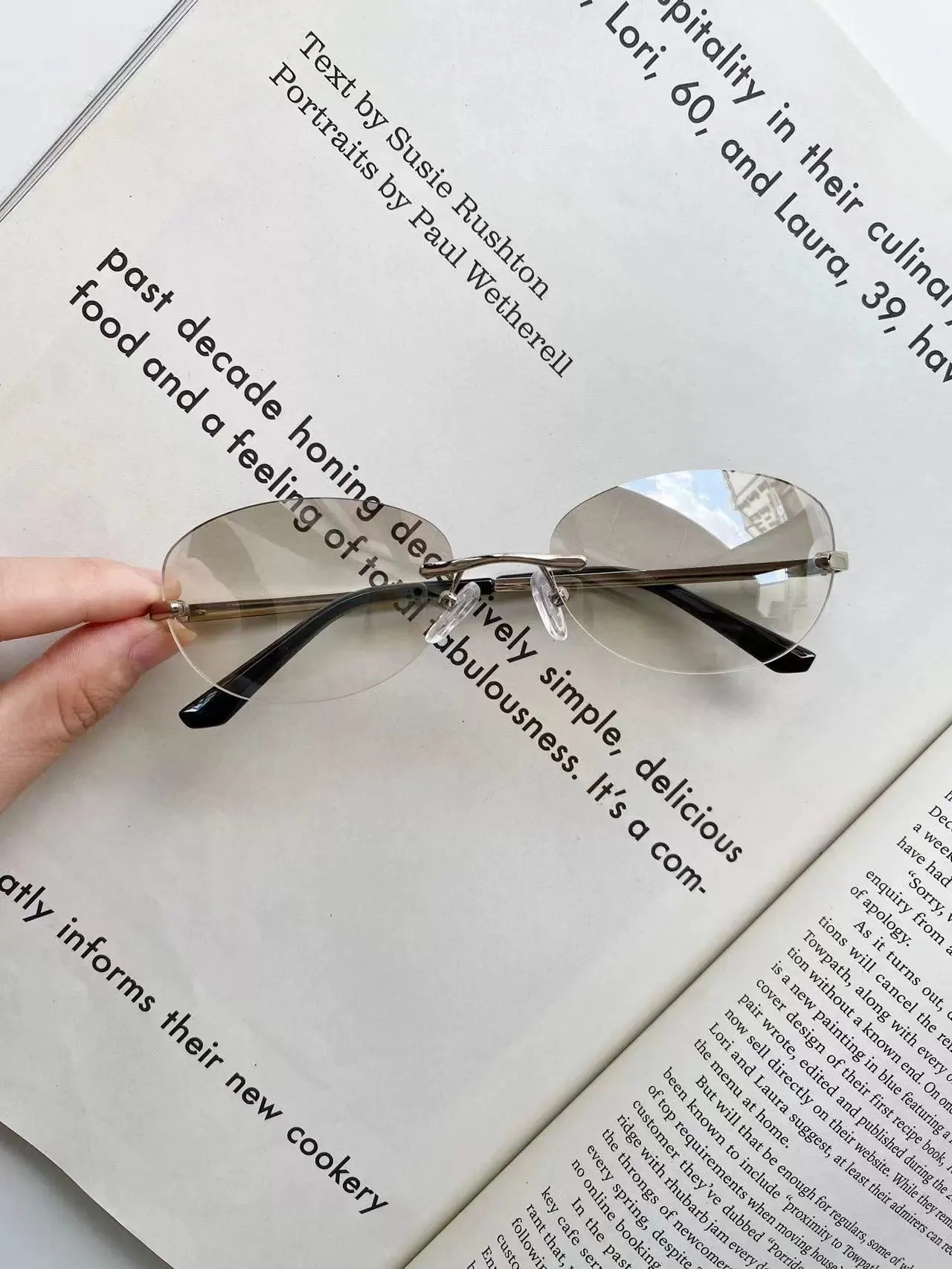 Mimi Frameless Sunglasses