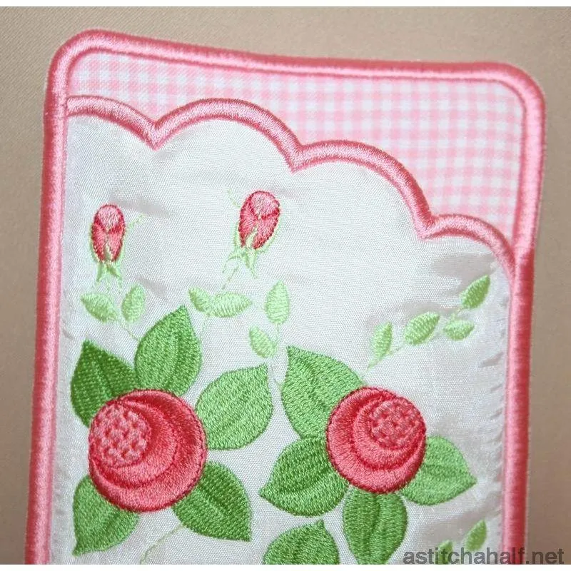 Mini Roses Eyeglass Case
