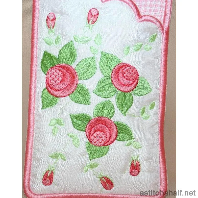 Mini Roses Eyeglass Case