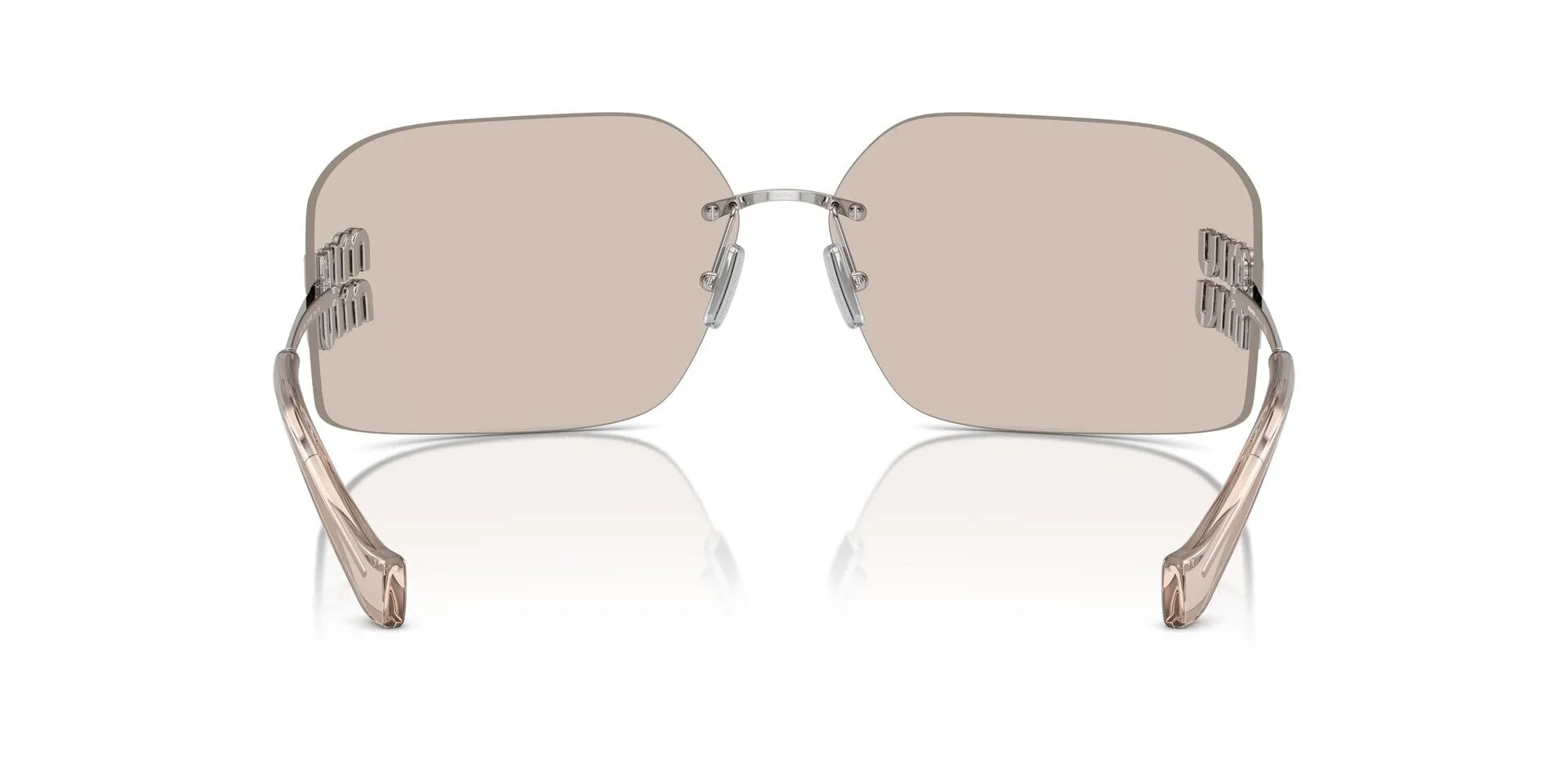 Miu Miu Rimless Runway MU 54YS 1BC10F