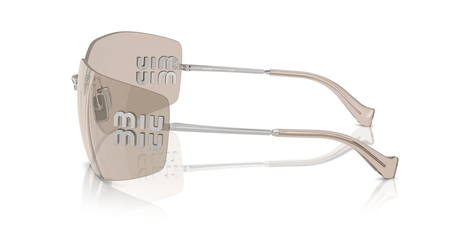 Miu Miu Rimless Runway MU 54YS 1BC10F
