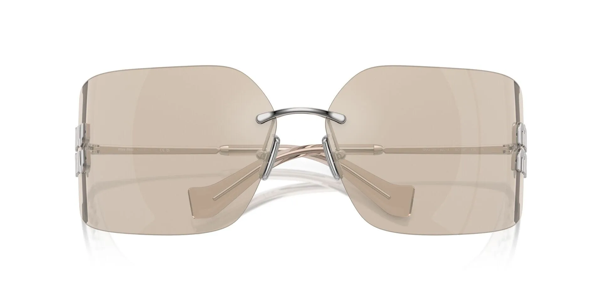 Miu Miu Rimless Runway MU 54YS 1BC10F