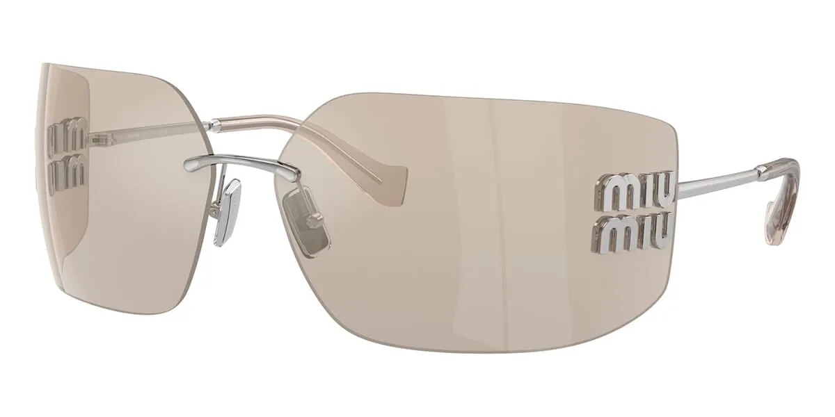 Miu Miu Rimless Runway MU 54YS 1BC10F