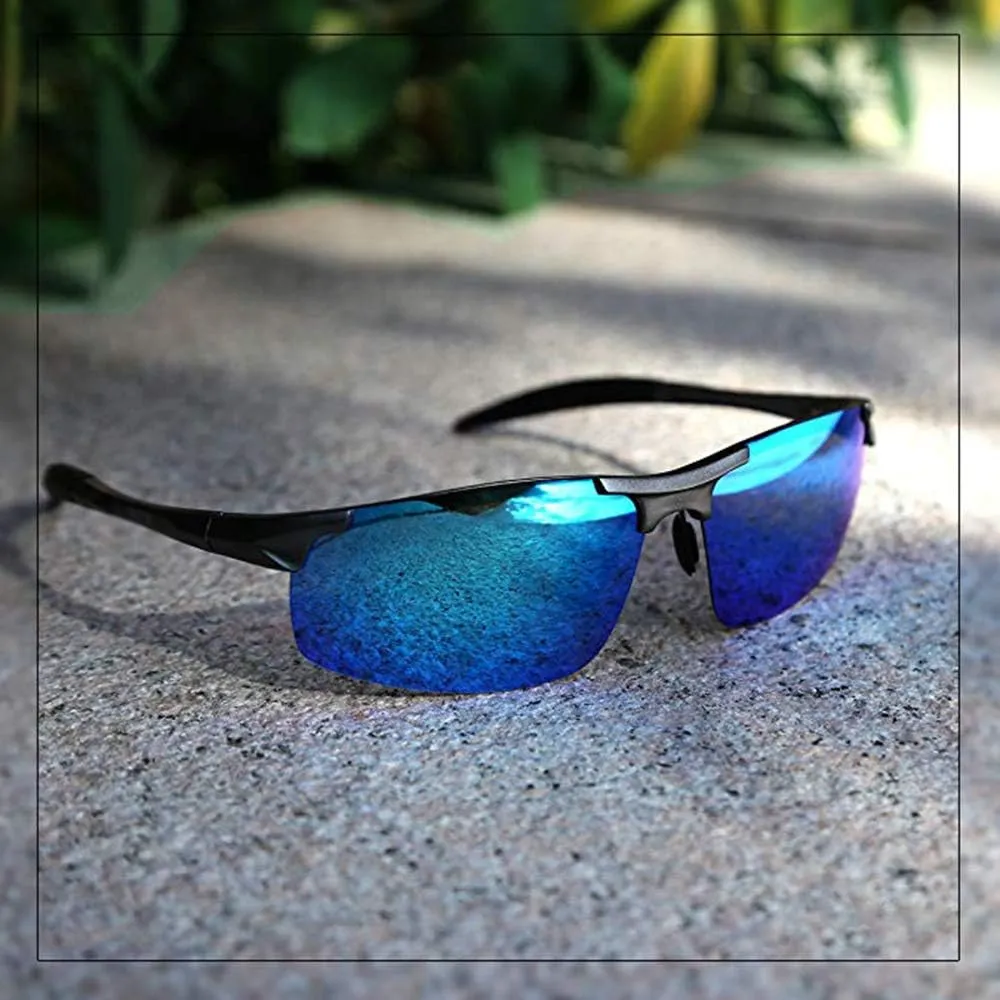 MOORAY Mens Polarized Sports Sunglasses UV Protection Sunglasses for Men Cycling Driving Fishing