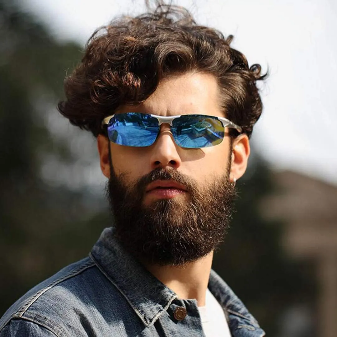 MOORAY Mens Polarized Sports Sunglasses UV Protection Sunglasses for Men Cycling Driving Fishing