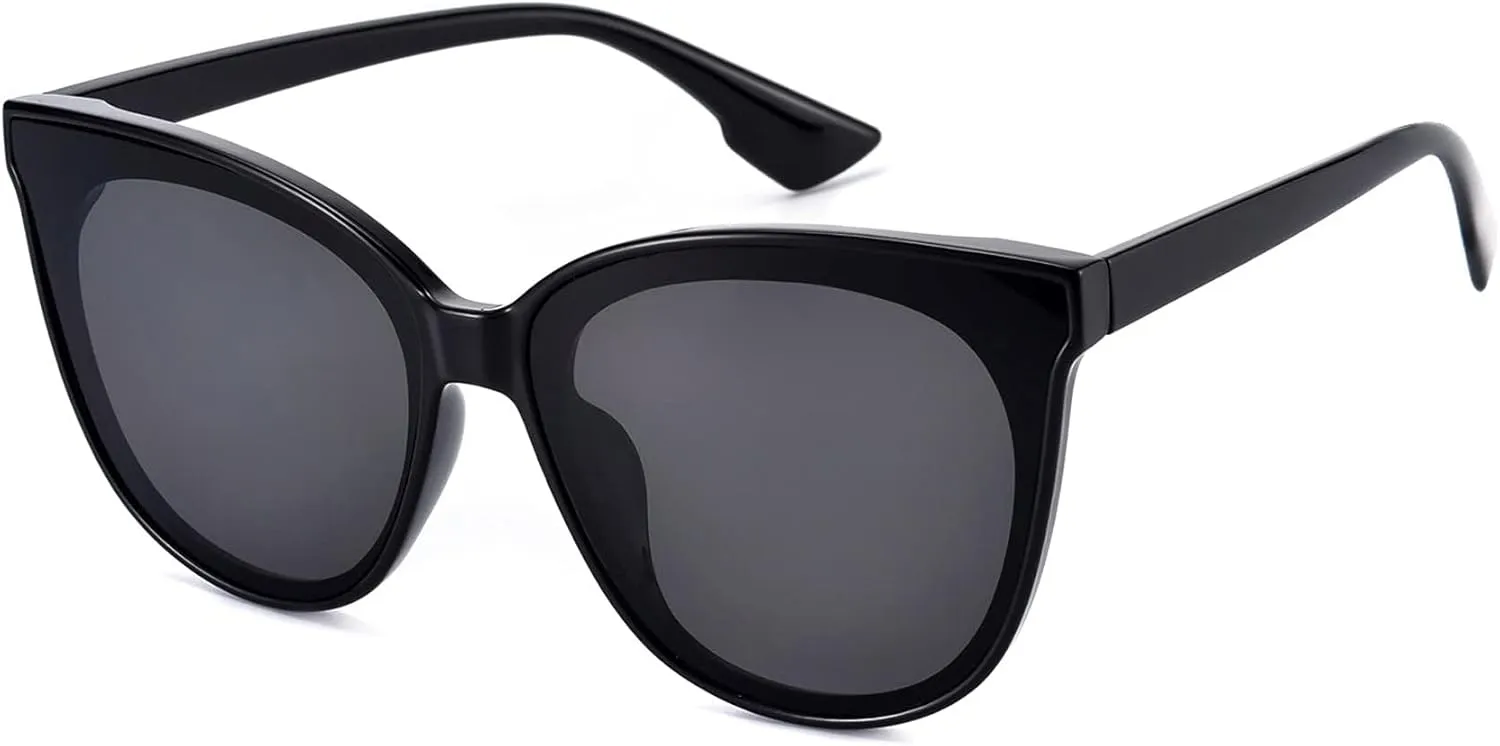 mosanana Fashion Cat Eye Sunglasses for Women Oversized Style MS51802