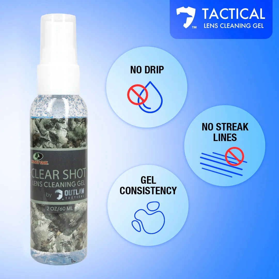 Mossy Oak ClearShot 2 Oz. Cleaner Spray & Microfiber Cleaning Cloth
