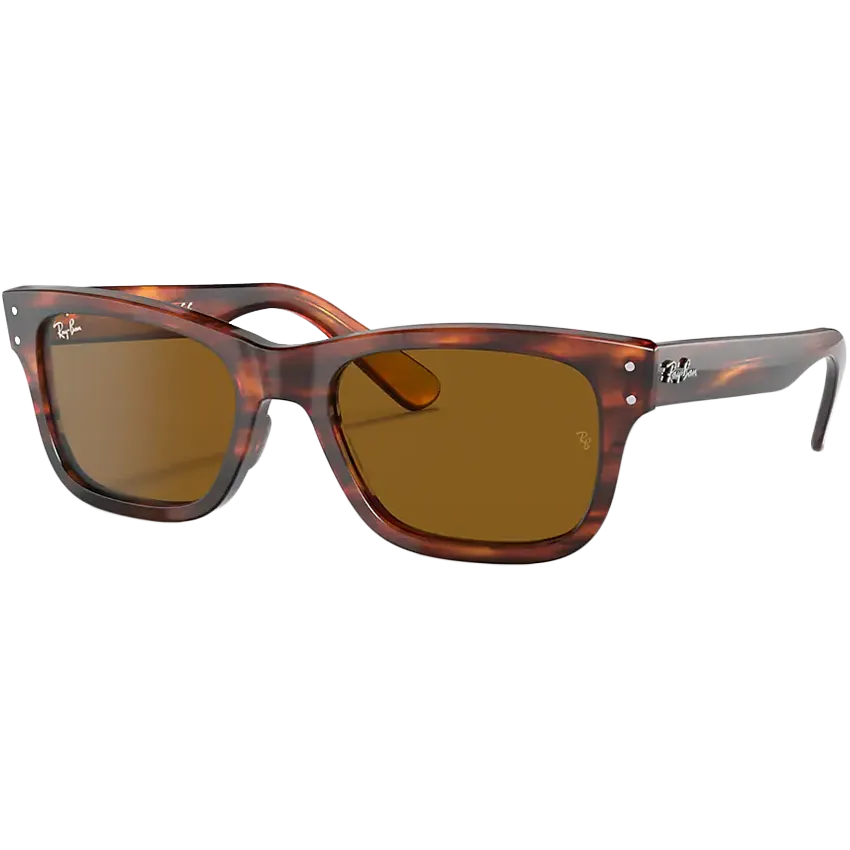Mr. Burbank Striped Havana Tortoise/Brown
