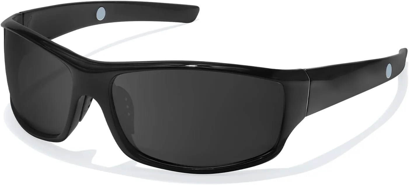 Myiaur Polarized Sunglasses with Built-in Magnetic Clip, UV400 Sun Glasses Men Women, Strong Magnet Arms for Cycling Fishing