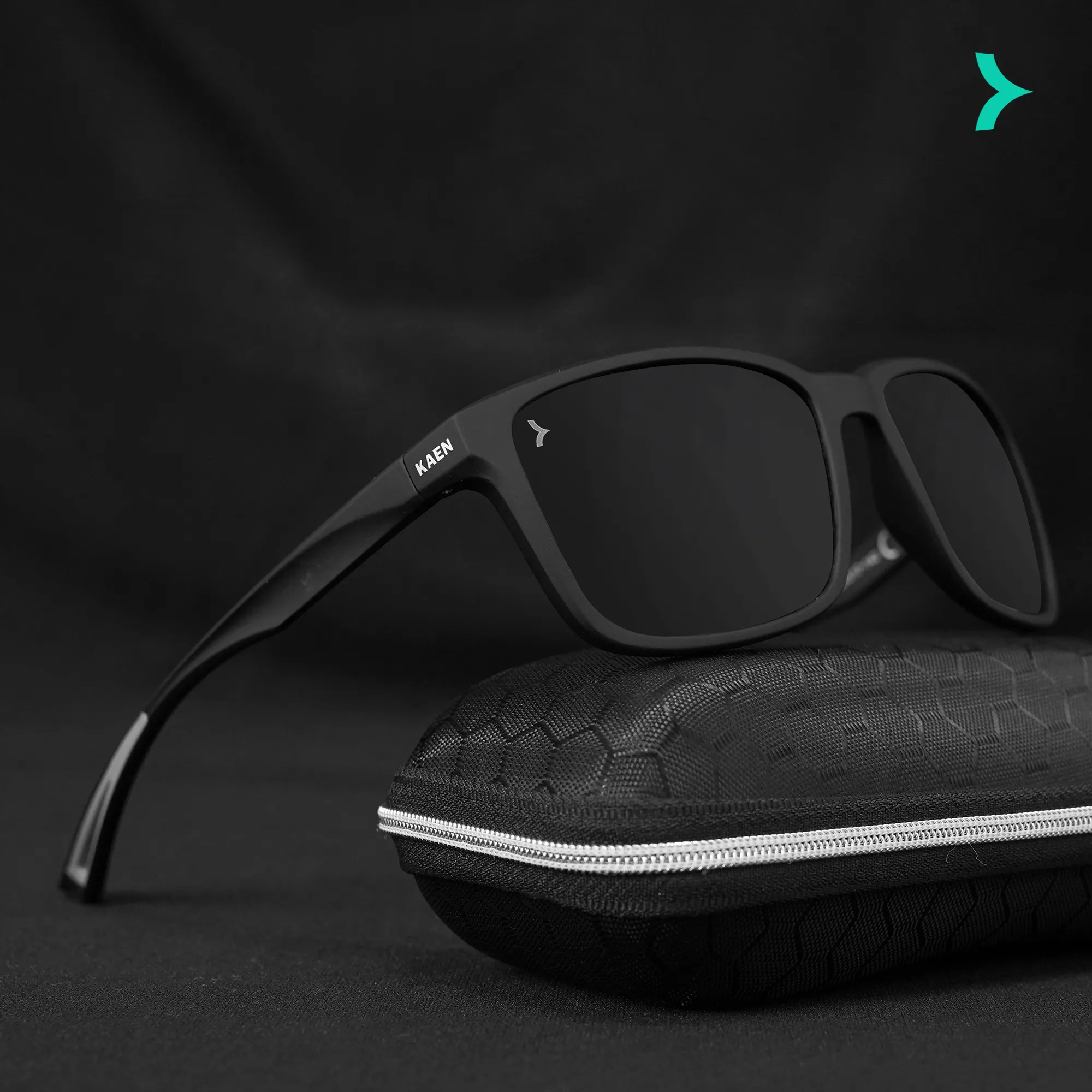 Myles Black Power Sunglasses