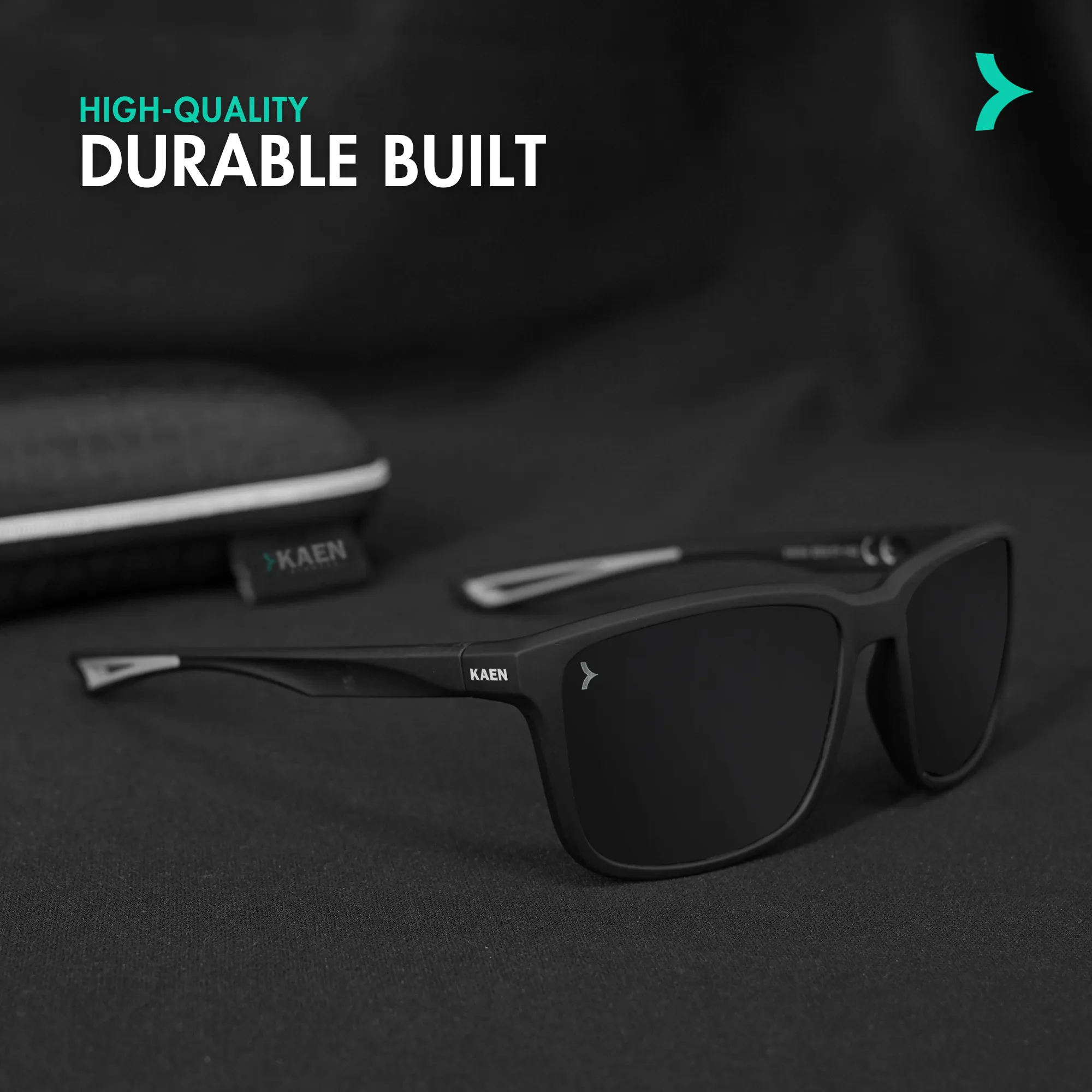 Myles Black Power Sunglasses