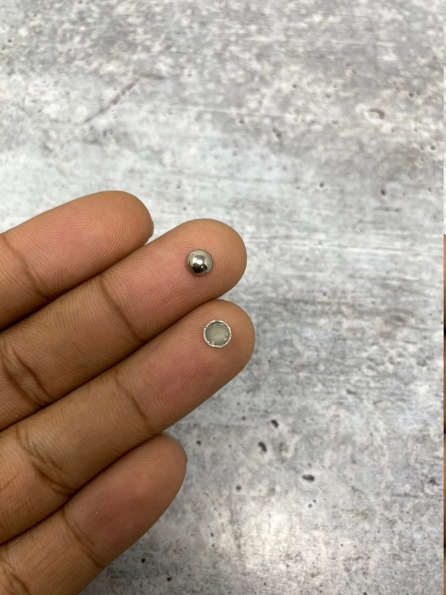 NEW, Hotfix Dome Studs, 100 Pcs, 6mm (Small) SILVER, Great for Denim, Sweaters, Camo Jackets, Belts, Bags, Shoes, Crafts,  MORE!