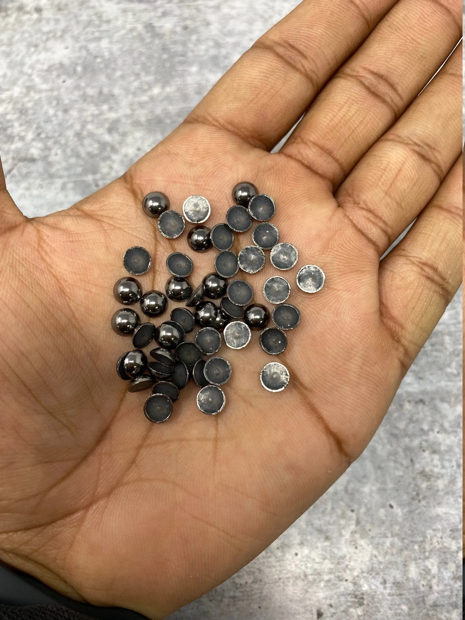 NEW, Hotfix Dome Studs, 100 Pcs, 7mm (Medium) CHROME, Great for Denim, Sweaters, Camo Jackets, Belts, Bags, Shoes, Crafts,  MORE!