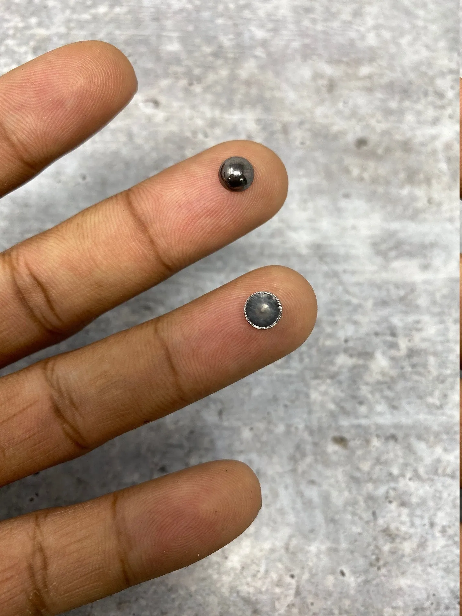NEW, Hotfix Dome Studs, 100 Pcs, 7mm (Medium) CHROME, Great for Denim, Sweaters, Camo Jackets, Belts, Bags, Shoes, Crafts,  MORE!