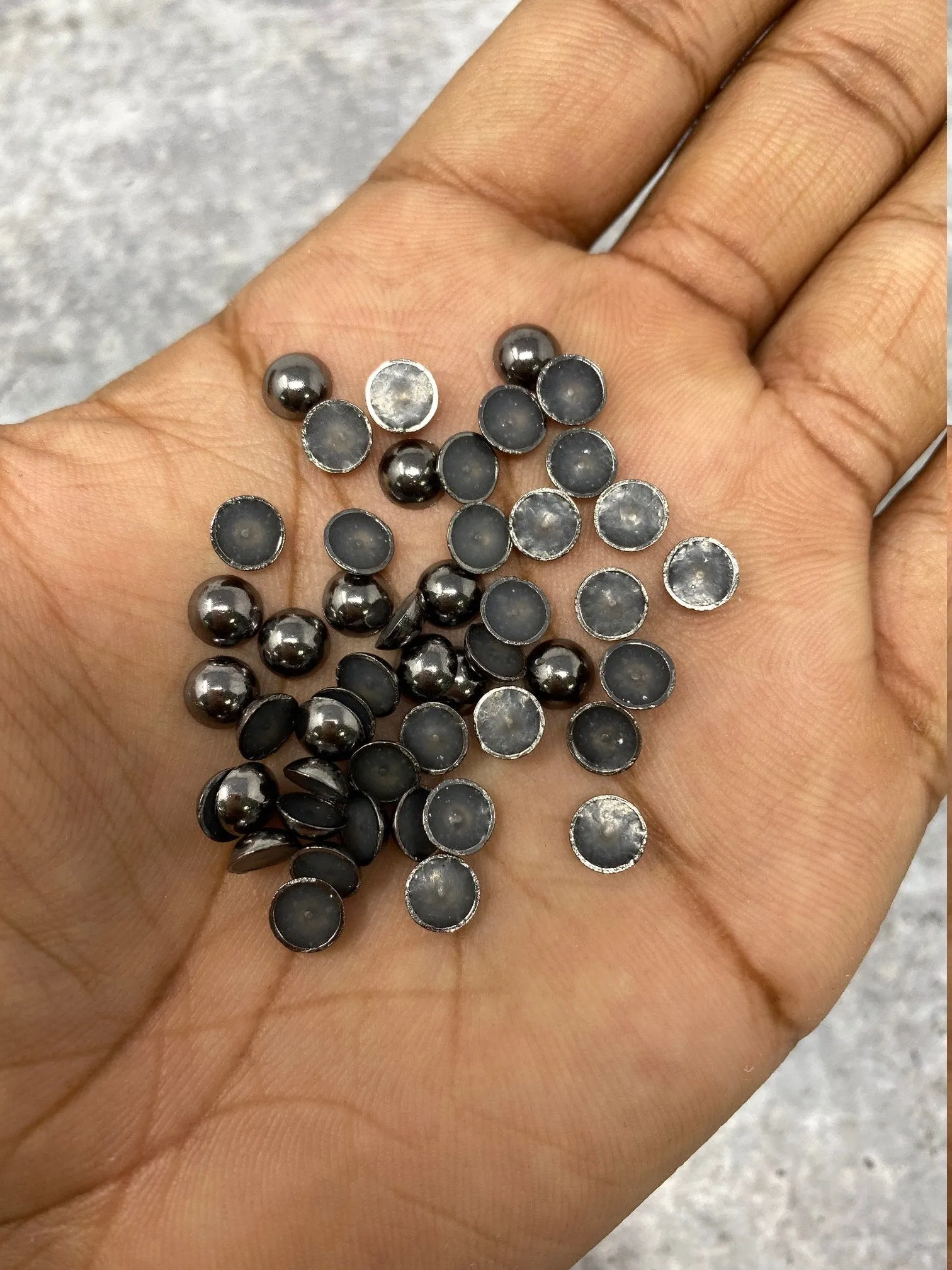 NEW, Hotfix Dome Studs, 100 Pcs, 7mm (Medium) CHROME, Great for Denim, Sweaters, Camo Jackets, Belts, Bags, Shoes, Crafts,  MORE!