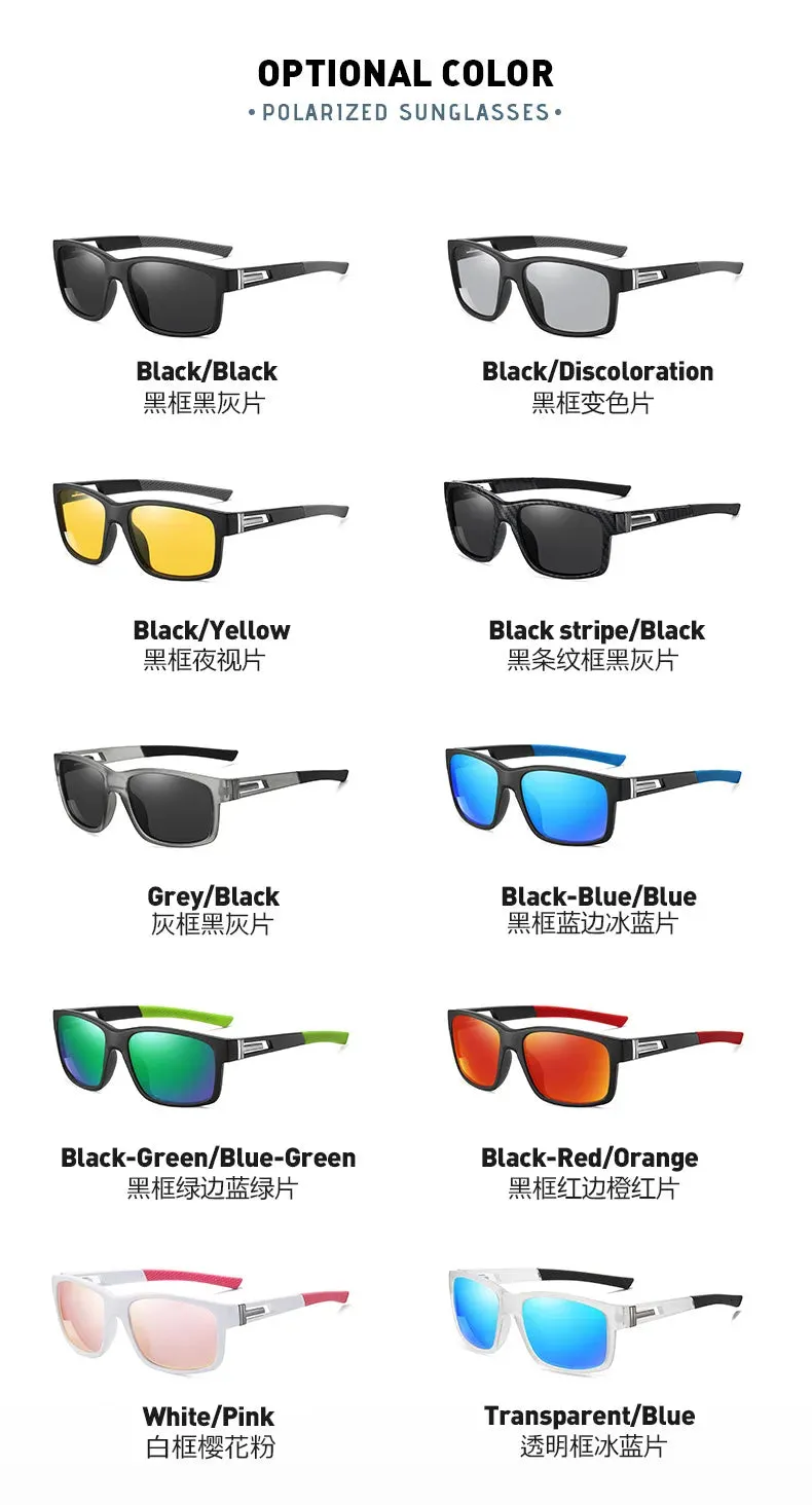 New Square Sunglasses Polarized Outdoor Cycling  Men Women Fashion poc gafas koo bike ciclismo fishing juliet sutro lite