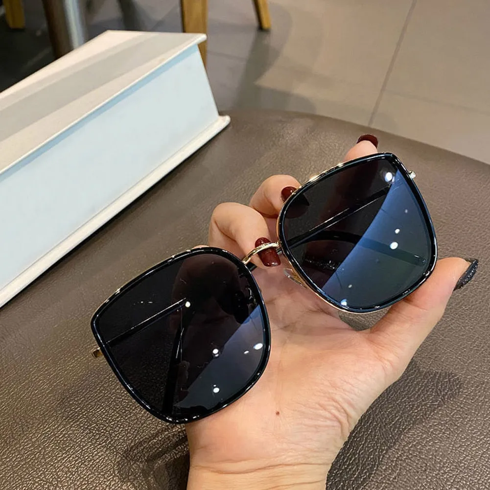 New Trend Square Sunglasses Women Vintage Oversized Sun Glasses Men Br