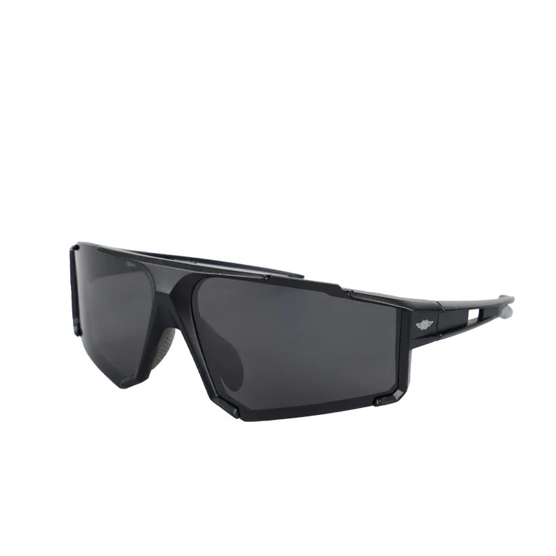 NICKENT PS8101 Matte Black Polarized Sunglasses