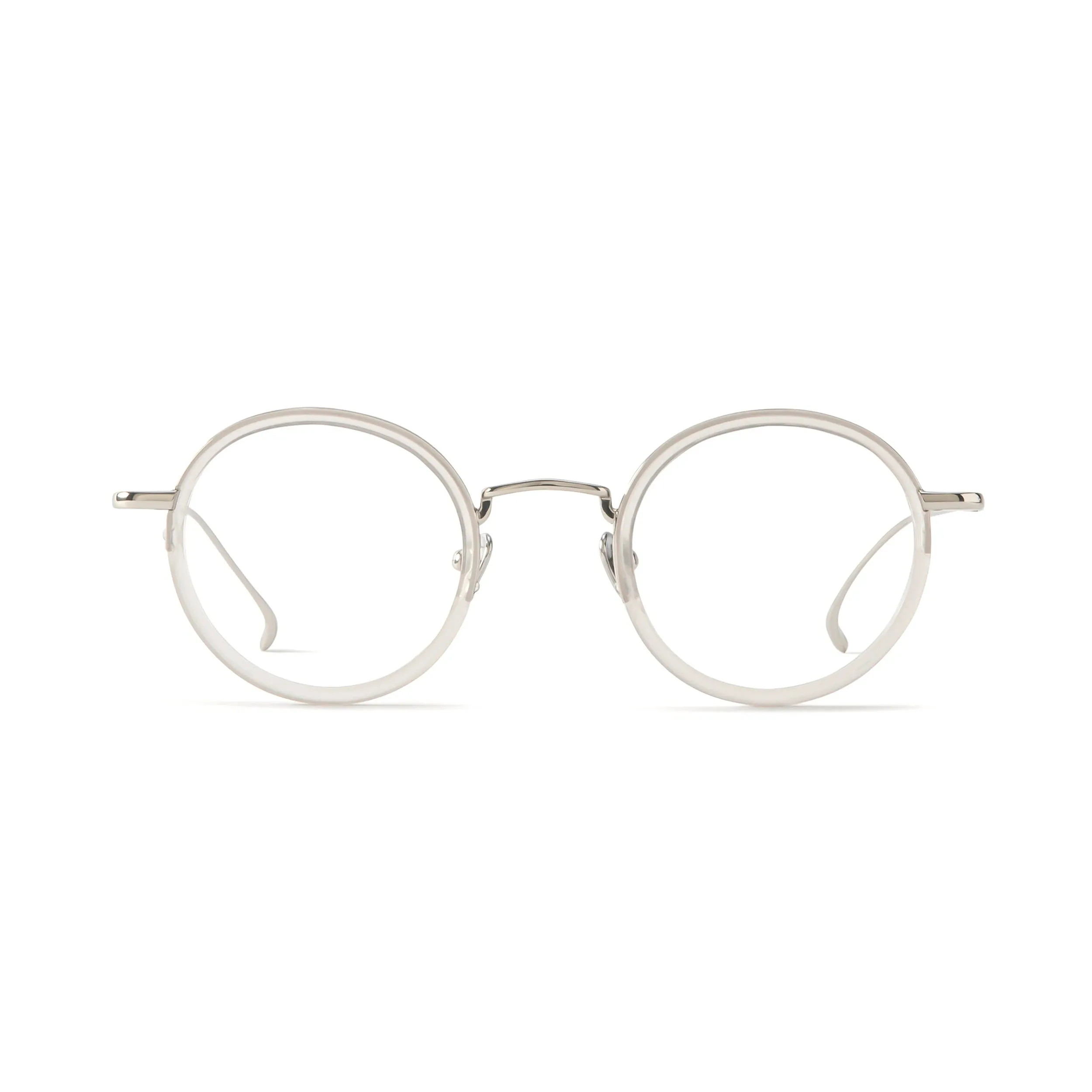 Nicolas Clear Light Grey & Silver