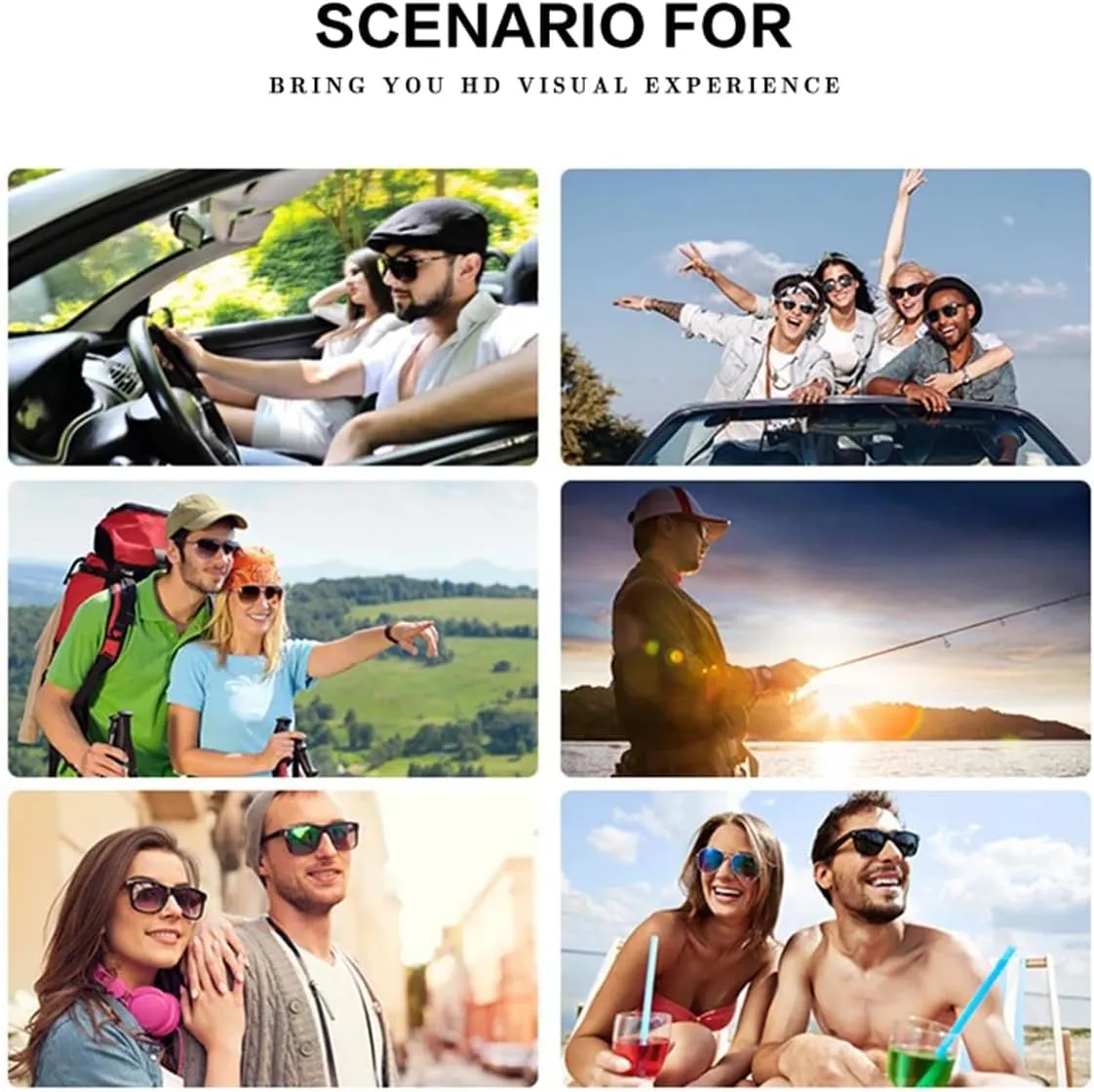 NIDOVIX Classic Vintage Square Sunglasses for Men Women Large Frame Retro 70s Sun Glasses UV400 Protection