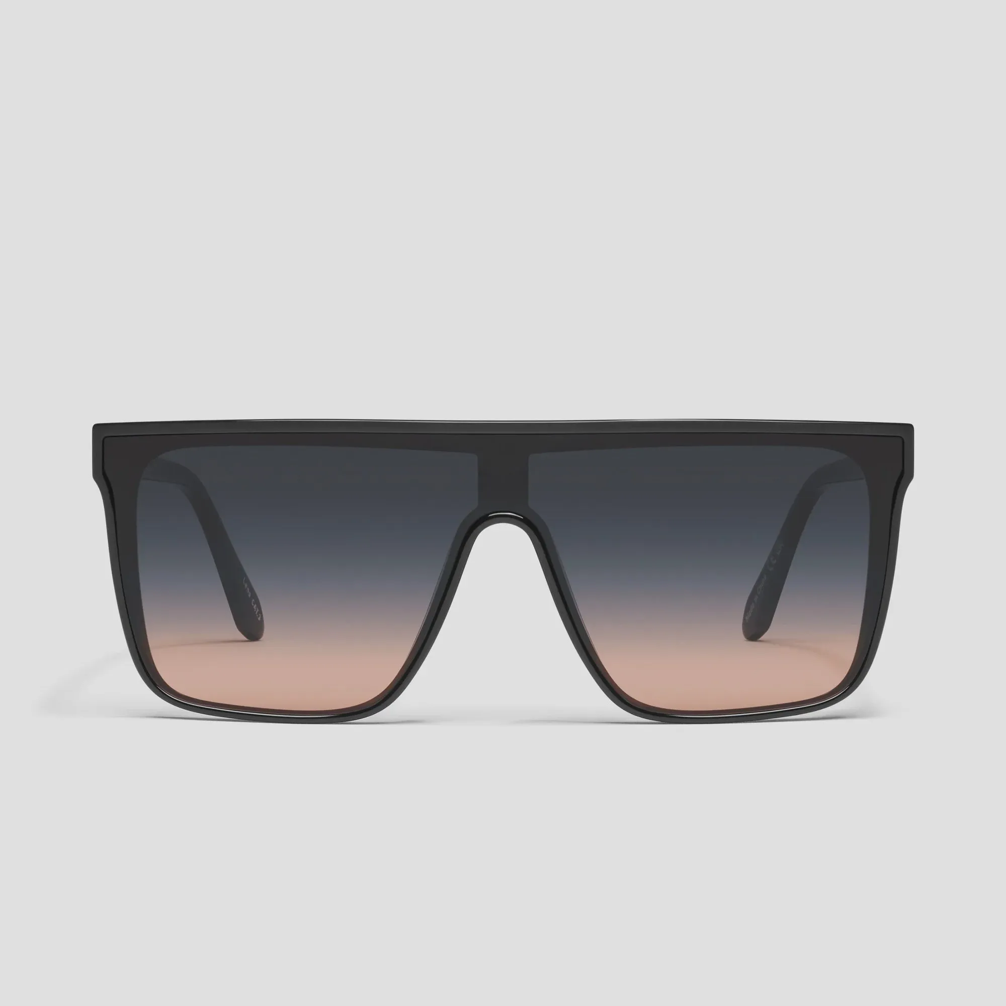 Nightfall Med -Black Frame / Black Fade To Coral Lens