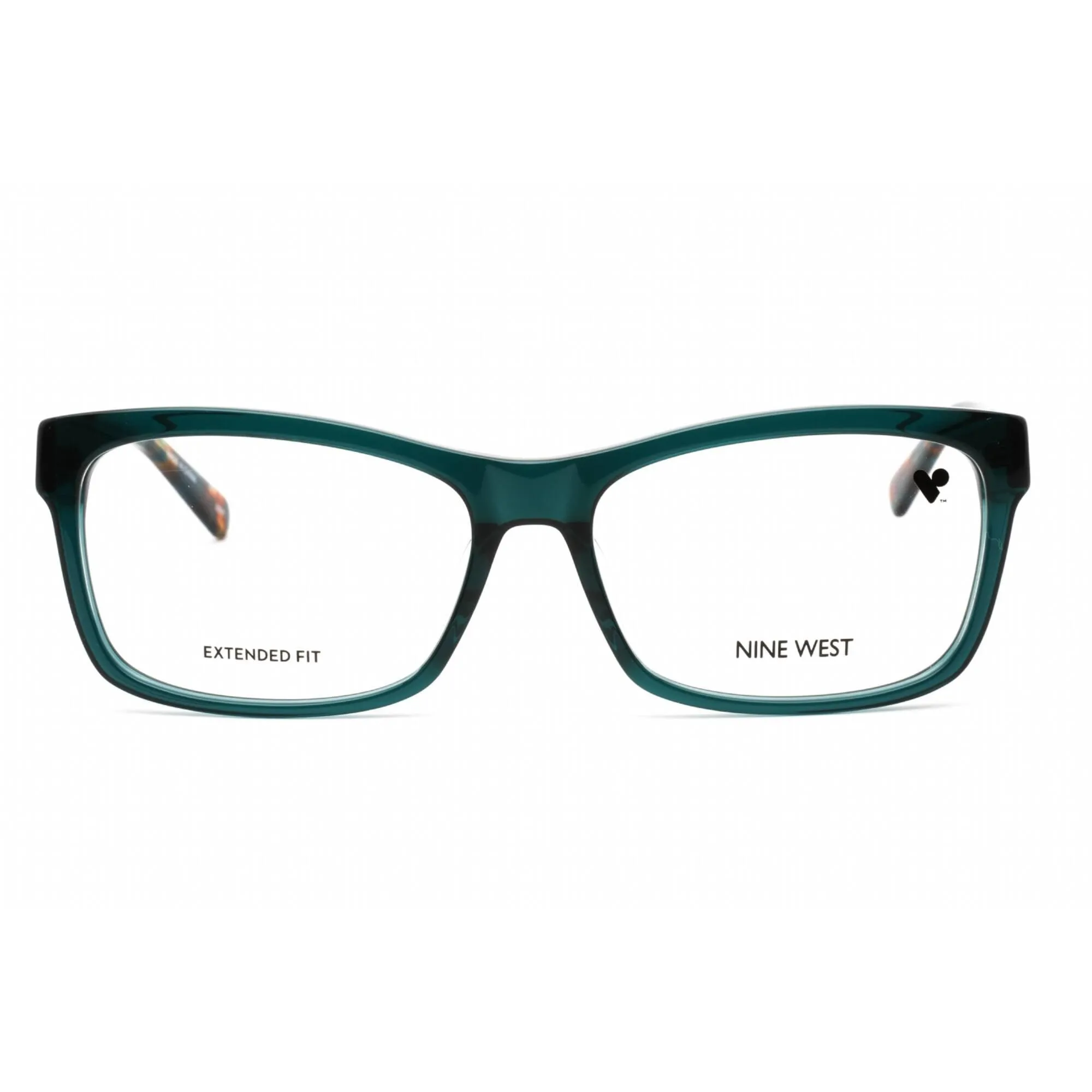 Nine West Women's Eyeglasses - Full Rim Emerald Plastic Rectangular | NW5193X 340