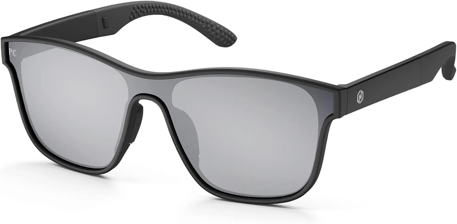 Nordik RIKR Classic Sunglasses TR90 Frame Polarized Photochromic Lens Shatter-Resistant AntiUV for Fishing Cycling Running