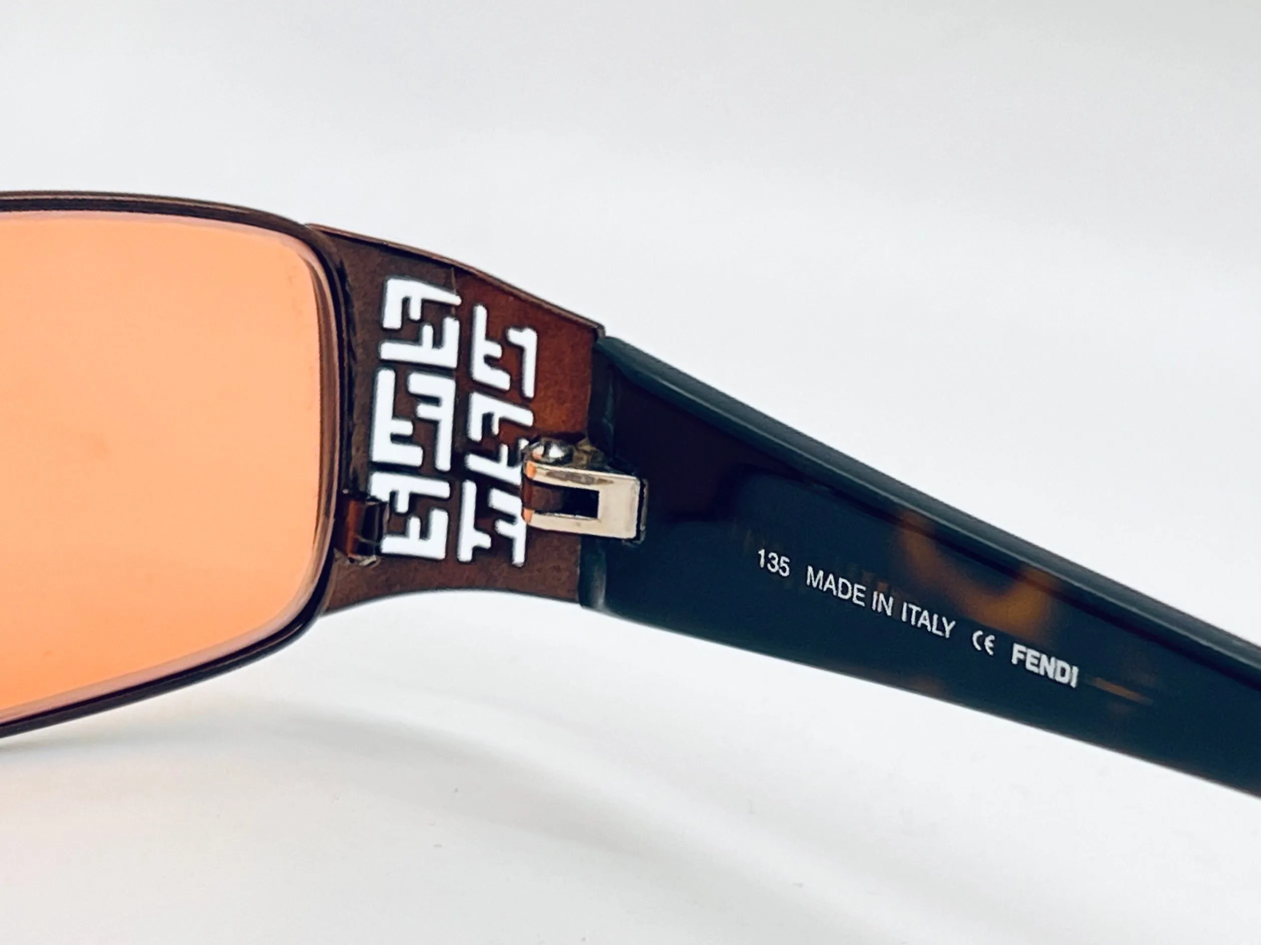 NOS Fendi F727 Sunglasses | Custom Berko’s Design Day/Night Rose Lenses | Vintage-Inspired Luxury | Italy