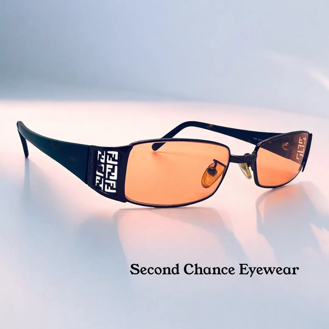 NOS Fendi F727 Sunglasses | Custom Berko’s Design Day/Night Rose Lenses | Vintage-Inspired Luxury | Italy
