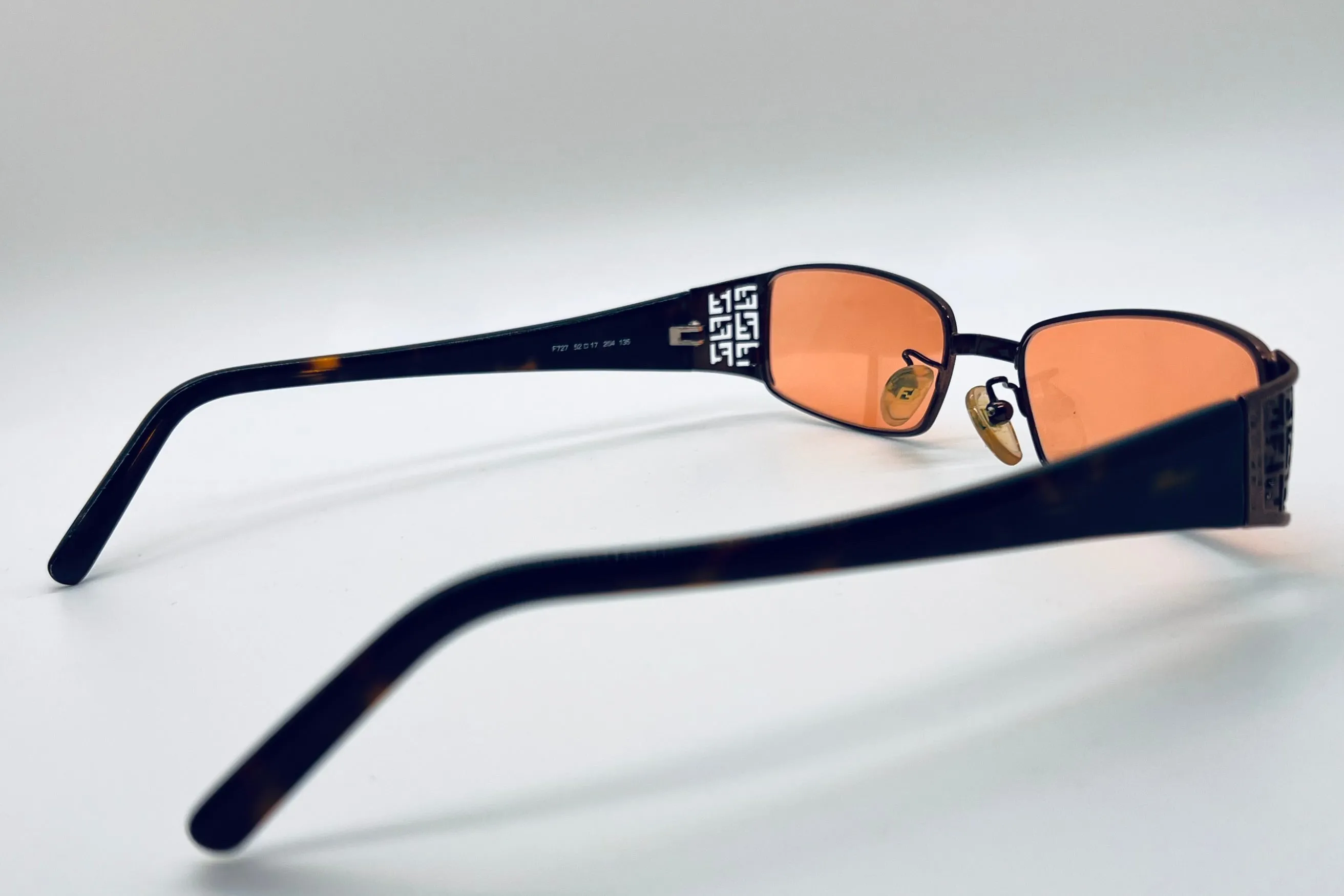 NOS Fendi F727 Sunglasses | Custom Berko’s Design Day/Night Rose Lenses | Vintage-Inspired Luxury | Italy