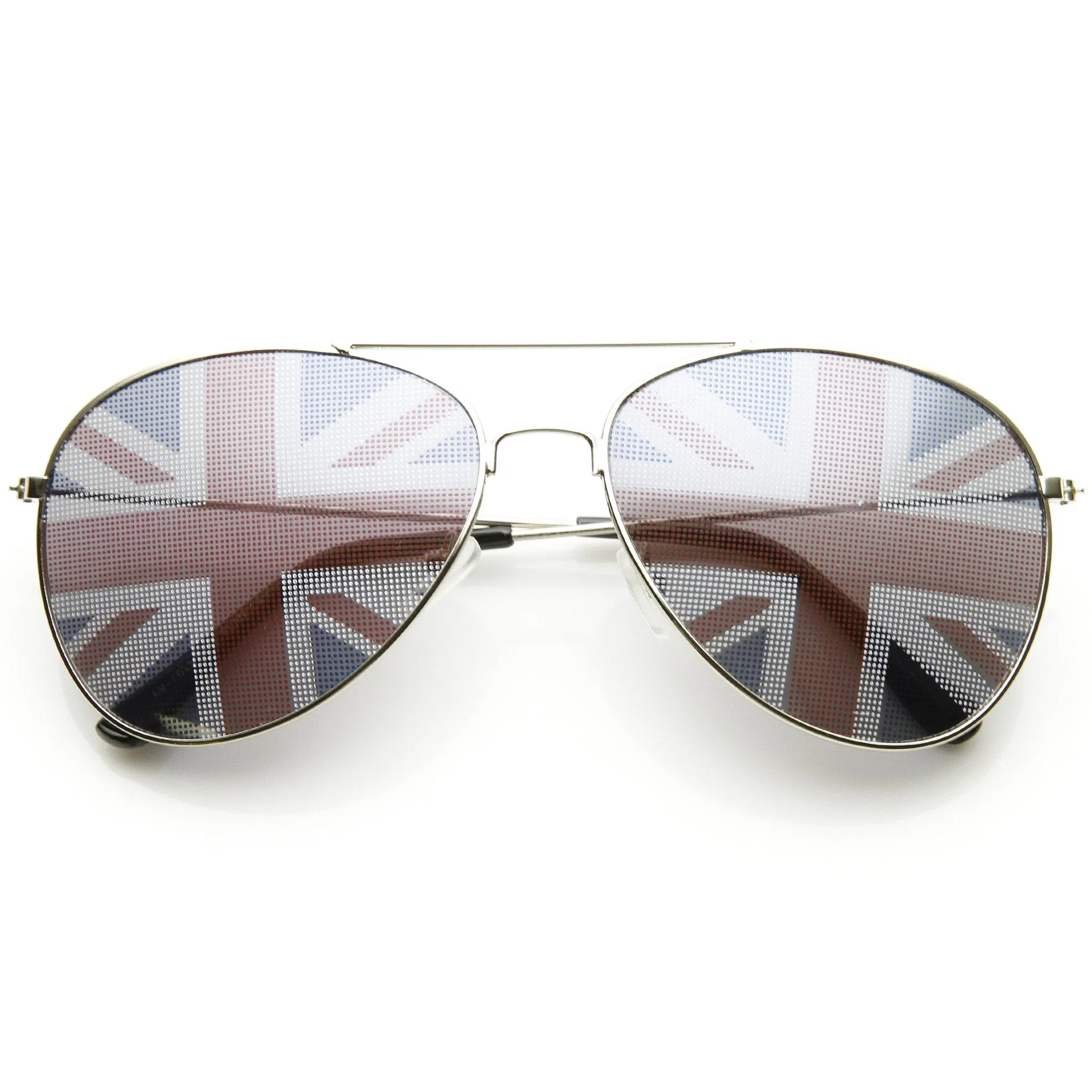 Novelty United Kingdom Britain UK Union Jack Aviator Sunglasses 9457