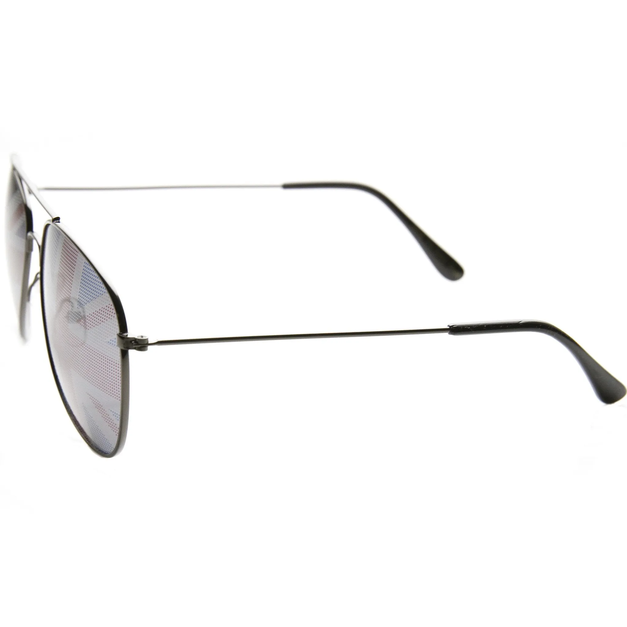 Novelty United Kingdom Britain UK Union Jack Aviator Sunglasses 9457