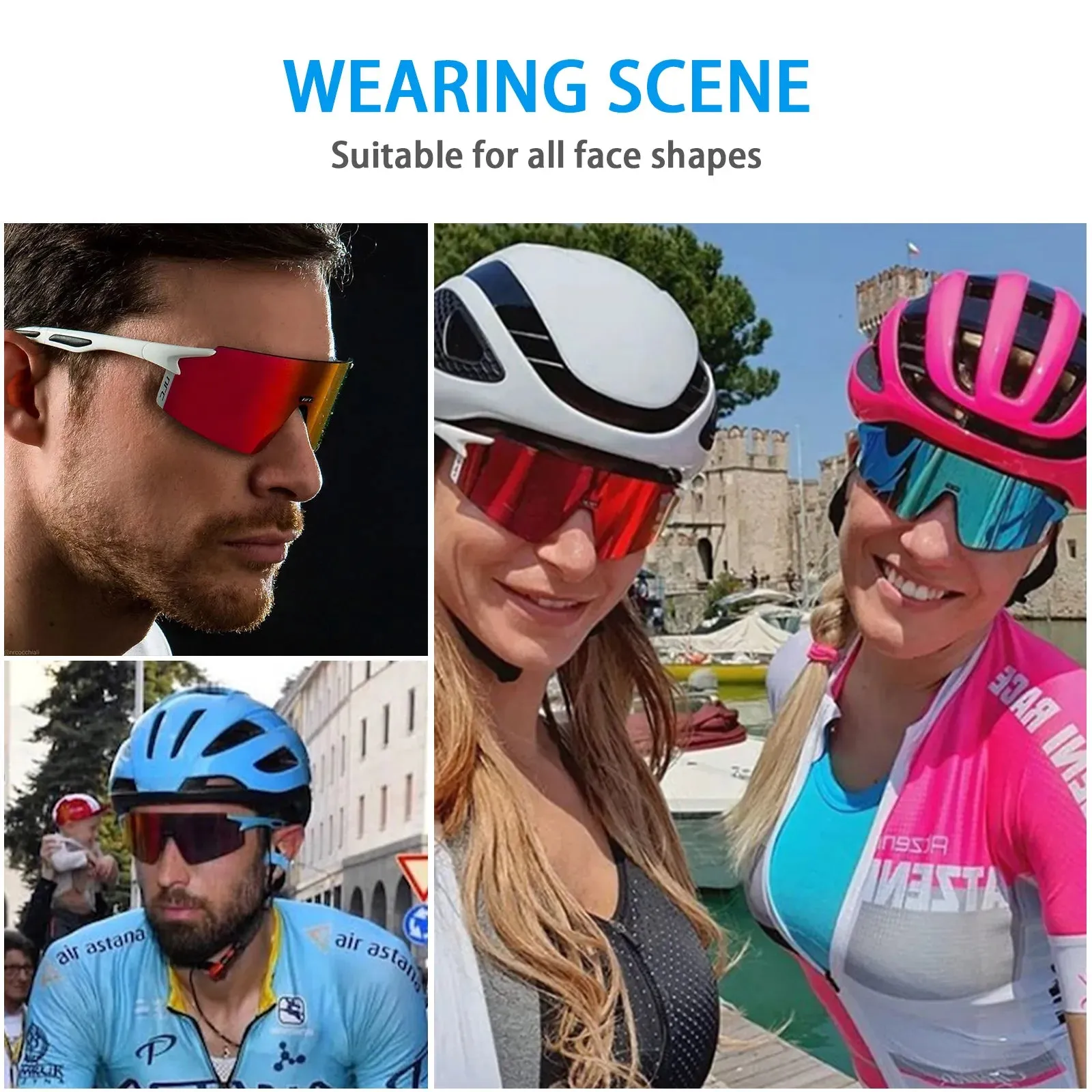 Nrc Cycling Glasses Men Sports Sunglasses Road Mtb Mountain Bike Bicycle Riding Protection Goggles Eyewear 1 Lens Or 3 Lens